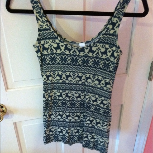 BP Reindeer sweater tank