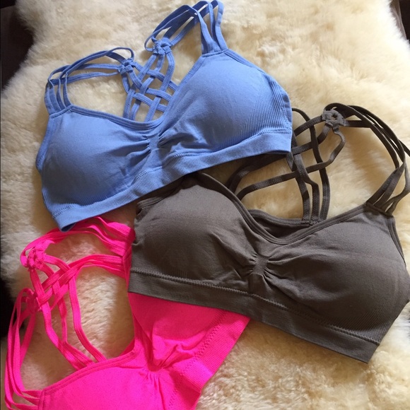 Racer Back Bralettes lace - Picture 2 of 4