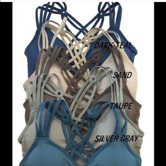 Racer Back Bralettes lace - Picture 3 of 4