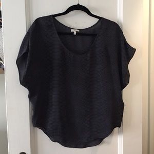 Joie silk chiffon top