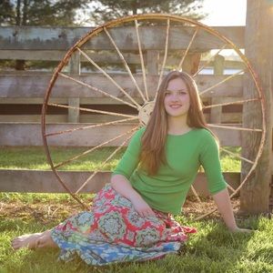 Beautiful Patterned Maxi Skirt