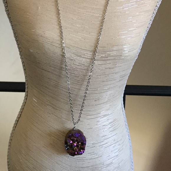 Vintage stone necklace - Picture 2 of 2