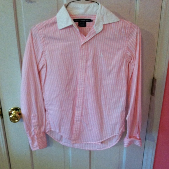 Pin stripped Ralph Lauren Golf Shirt