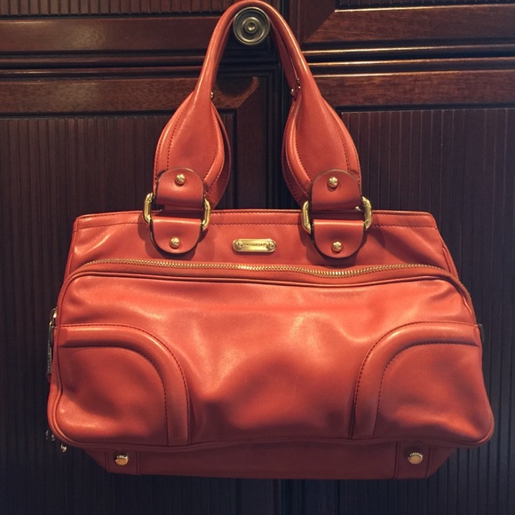 Marc Jacobs Burnt Tangerine Satchel Italy
