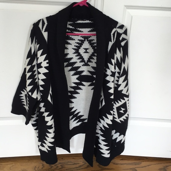 Knit Aztec print sweater