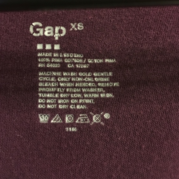 Deep Violet Gap T - Picture 2 of 3