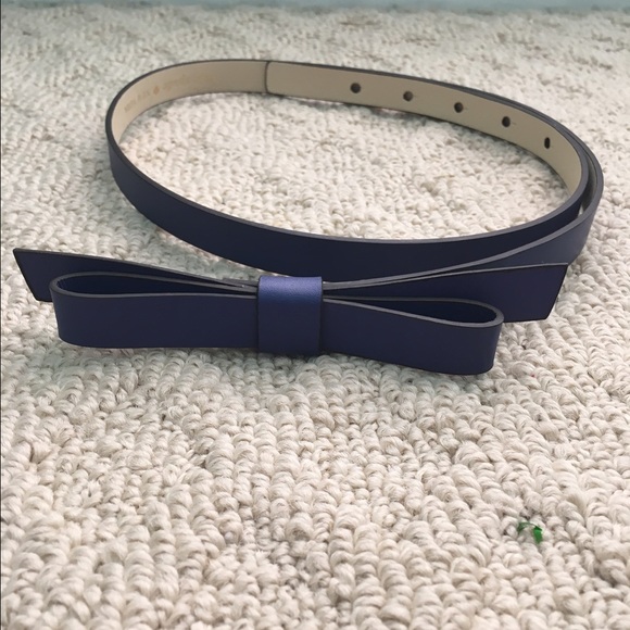 Blue Kate Spade Bow Belt