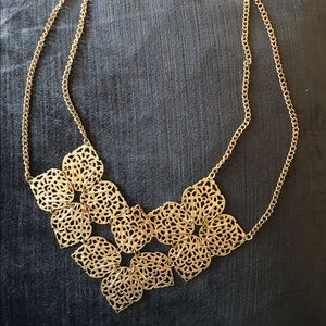 Cutout Gold Necklace