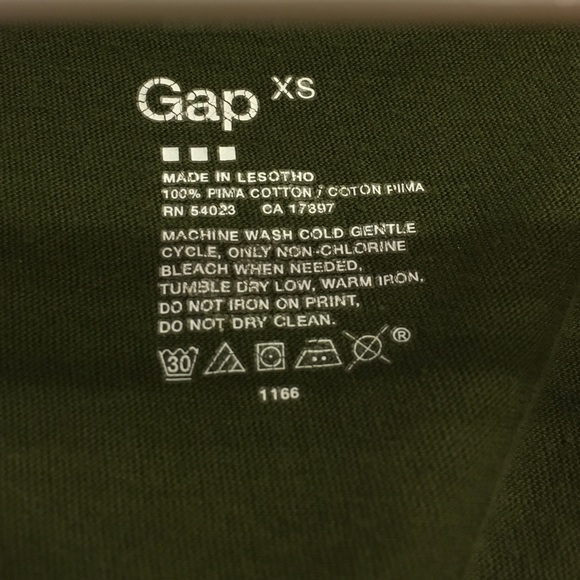 Dark Green Gap T - Picture 2 of 3
