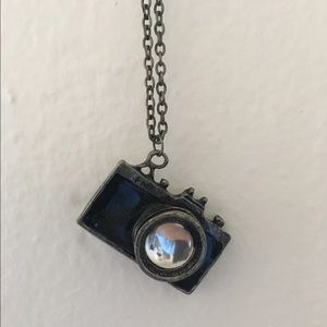 Camera Pendant Necklace