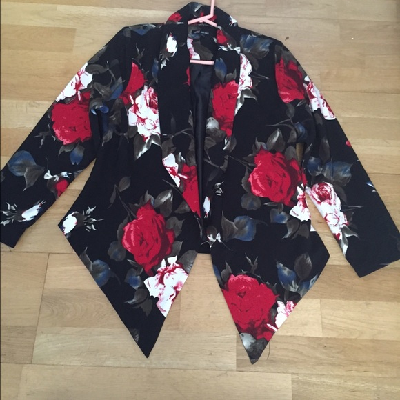 Floral Blazer