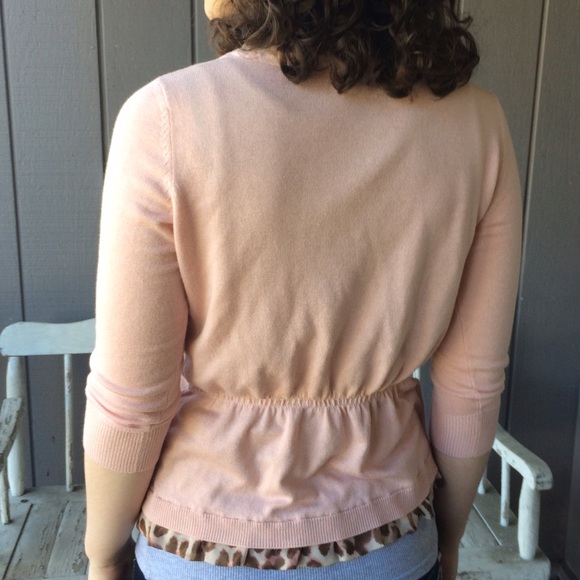 🌷SALE🌷NEW YORK & CO Light pink cardigan - Picture 3 of 3