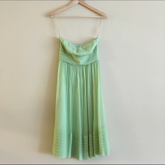J. Crew Dresses & Skirts - J.Crew pastel green silk dress J. Crew Dresses & Skirts - J.Crew pastel green silk dress