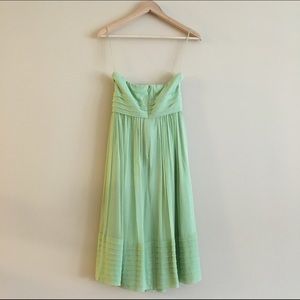 J. Crew Dresses - J.Crew pastel green silk dress J. Crew Dresses - J.Crew pastel green silk dress