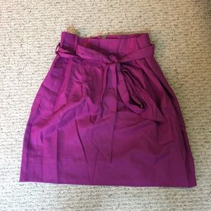 Purple J. Crew tulip skirt!