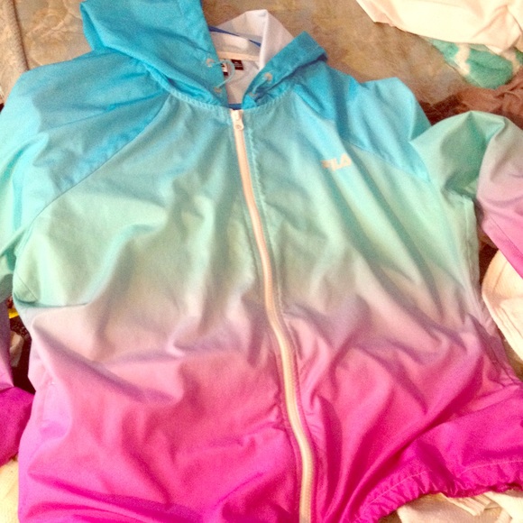 Fila ombré raincoat👌🏼👌🏼