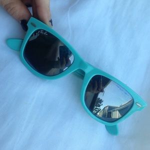 Authentic Rayban Wayfarers - Blue