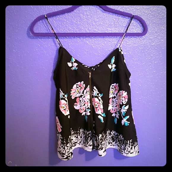 Flower Print Top