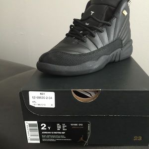 Jordan retro 12 boys size 2