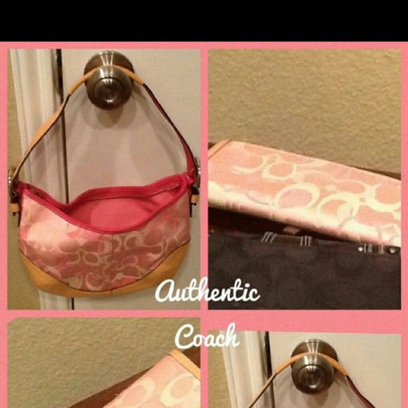 Pink Coach Shoulderbag Special Edition