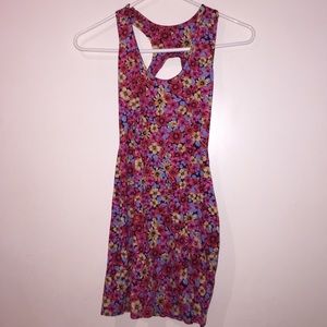 Floral mini dress