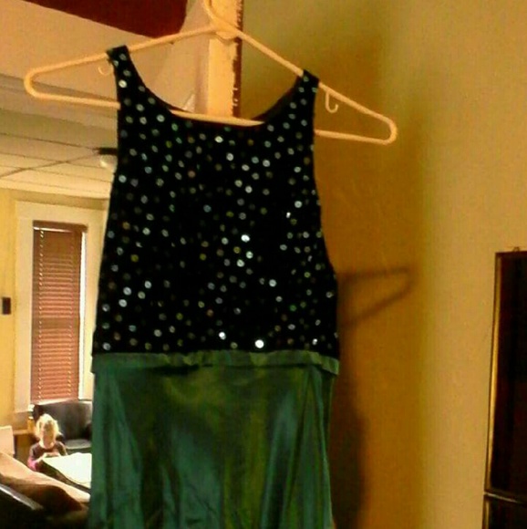 Green Sequin Dress
