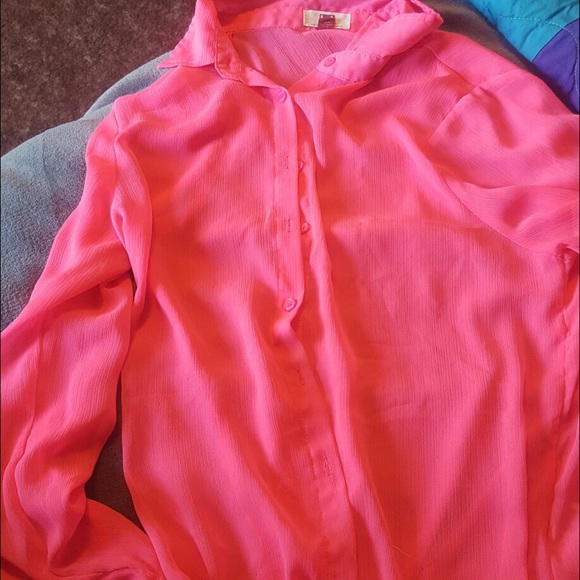 Pink flannel L.E.I