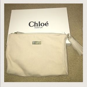 Bundle of Chloe Cosmetic Bag and Ferragamo Shoes!!