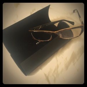 Prada tortoise shell frames
