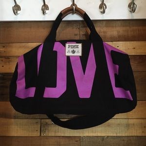 PINK Victoria's Secret -duffle bag