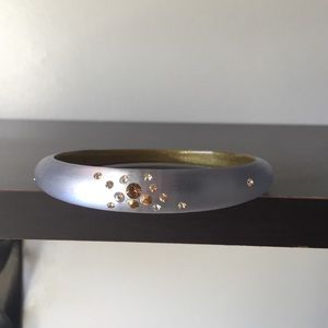 Alexis bittar blue bracelet