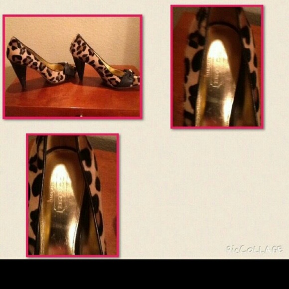 Coach pump heels Leopard - Picture 2 of 2