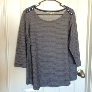 Navy sweater