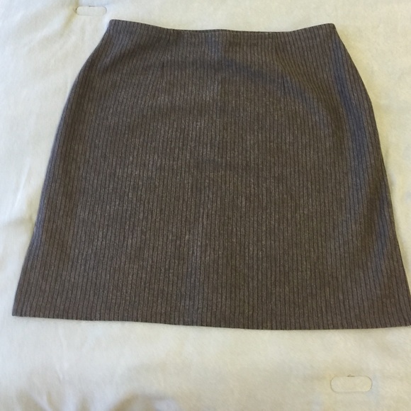 Express striped mini skirt