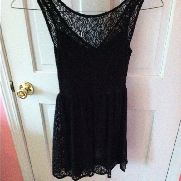 Black Lace Dress