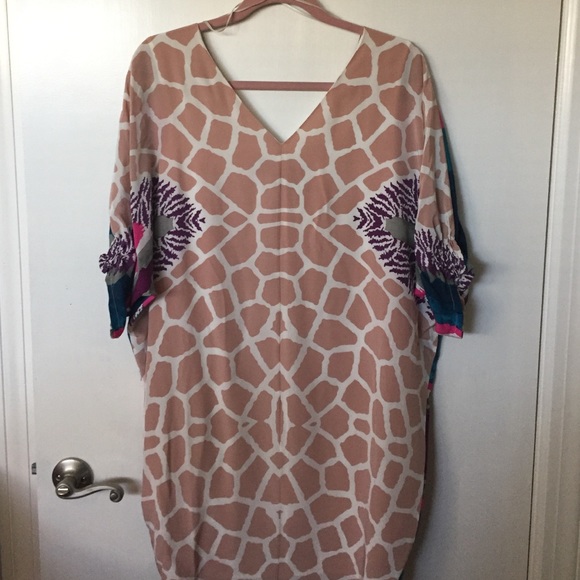 Tibi Printed Silk Dress - Picture 2 of 4