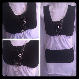 Black & white top