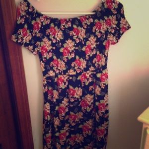 Floral dress good condition ❤️❤️
