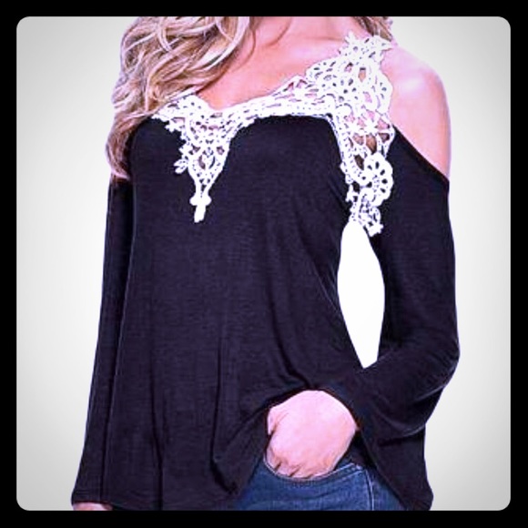 Lace long sleeve shirt - Picture 1 of 4
