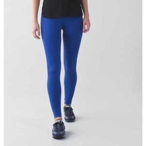 Lululemon Royal Blue Zone in Tights!