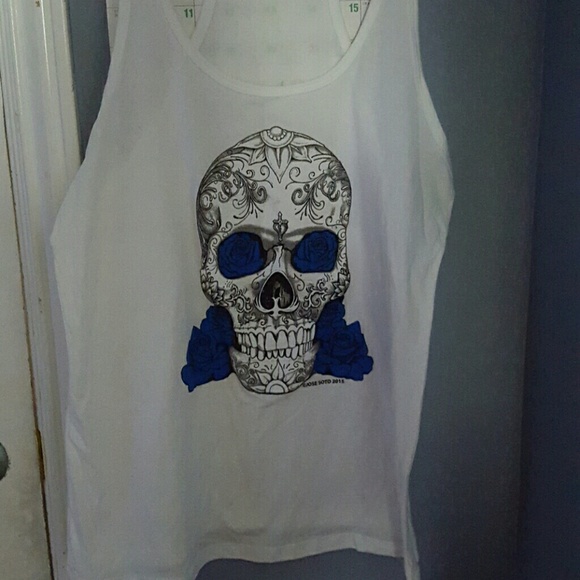 White womens kultura clothing LA tanktop