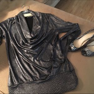 Karen Kane top great with black pants or jeans