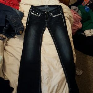 Mint condition buckle jeans