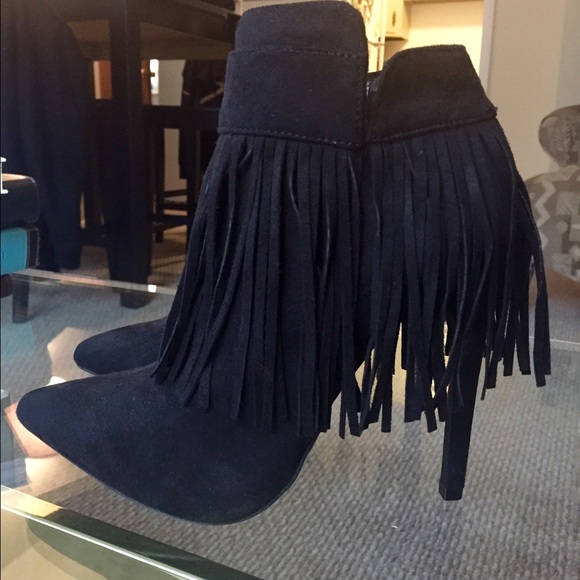 Sale! Black tassel boots- Nordstrom