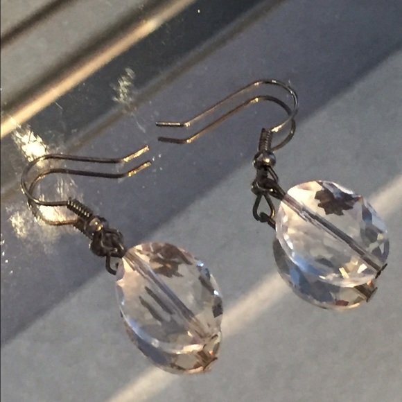 Crystal drop earrings