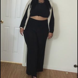 🌟Two Piece Pants & Crop set🌟