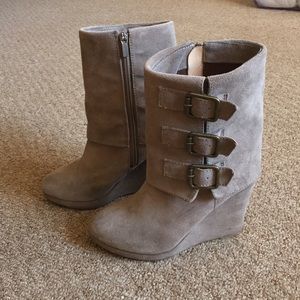 Wedge Booties