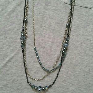 PRICE DROP NEW LISTING | LOFT beaded long necklace
