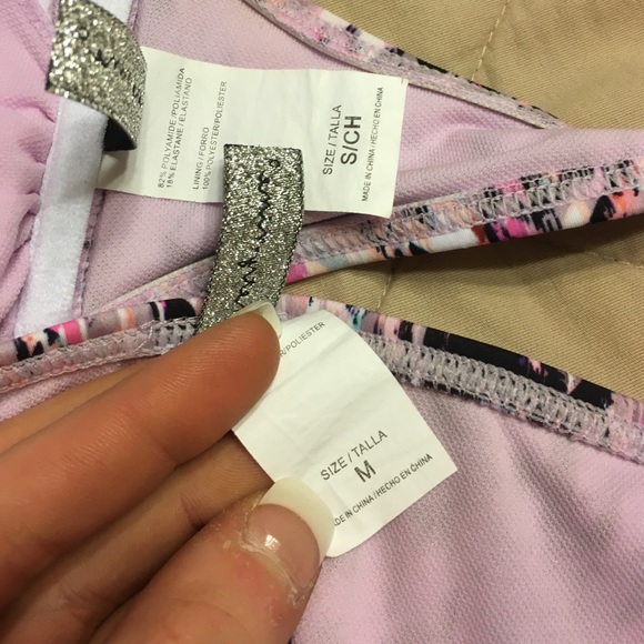 Ninety-Nine Tasseled Bandeau Swimsuit - Picture 3 of 4