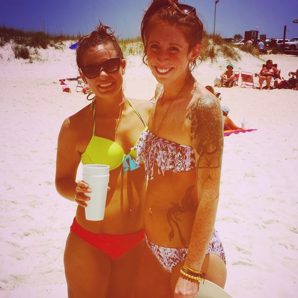 Ninety-Nine Tasseled Bandeau Swimsuit - Picture 4 of 4